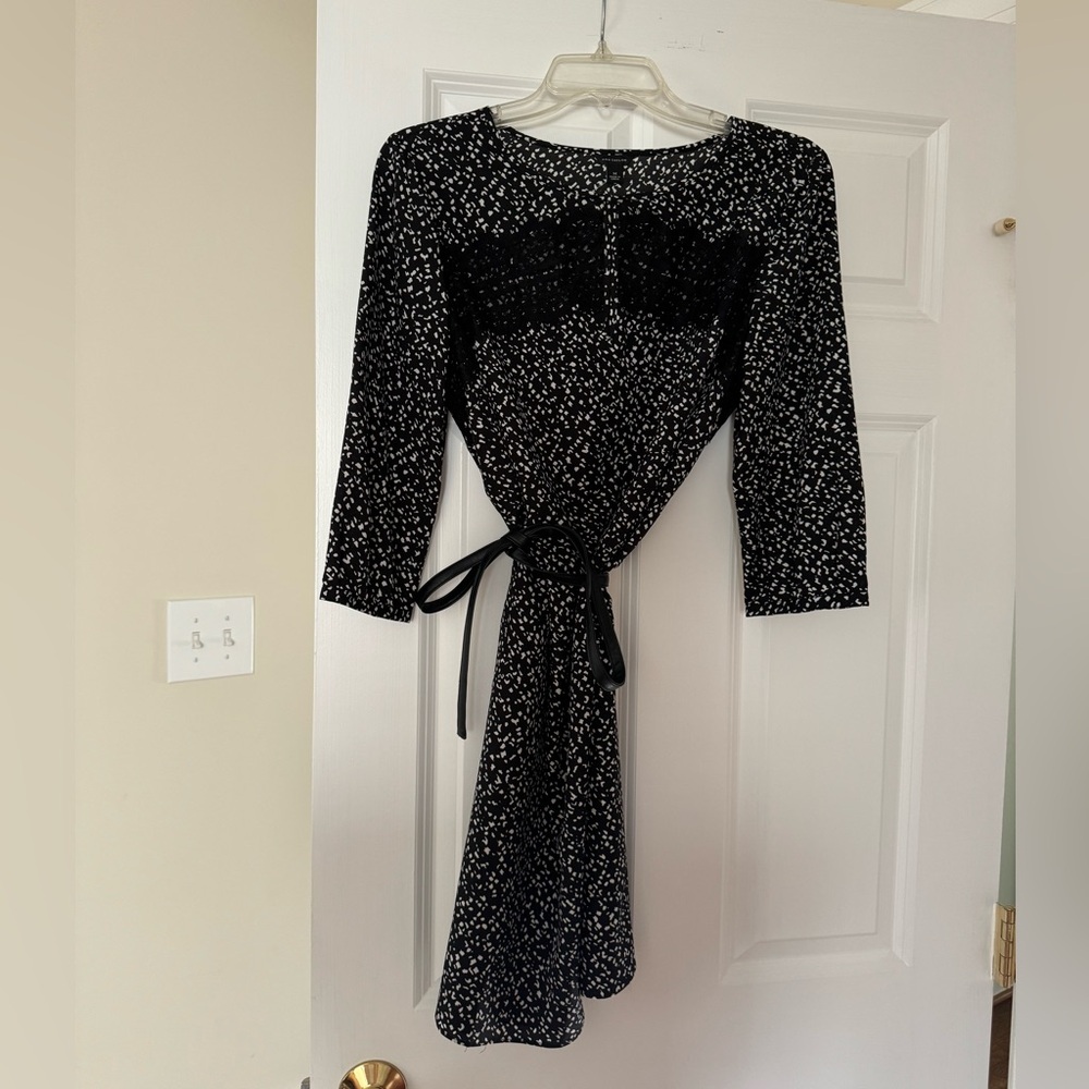 Ann Taylor Dress with Tie Waist